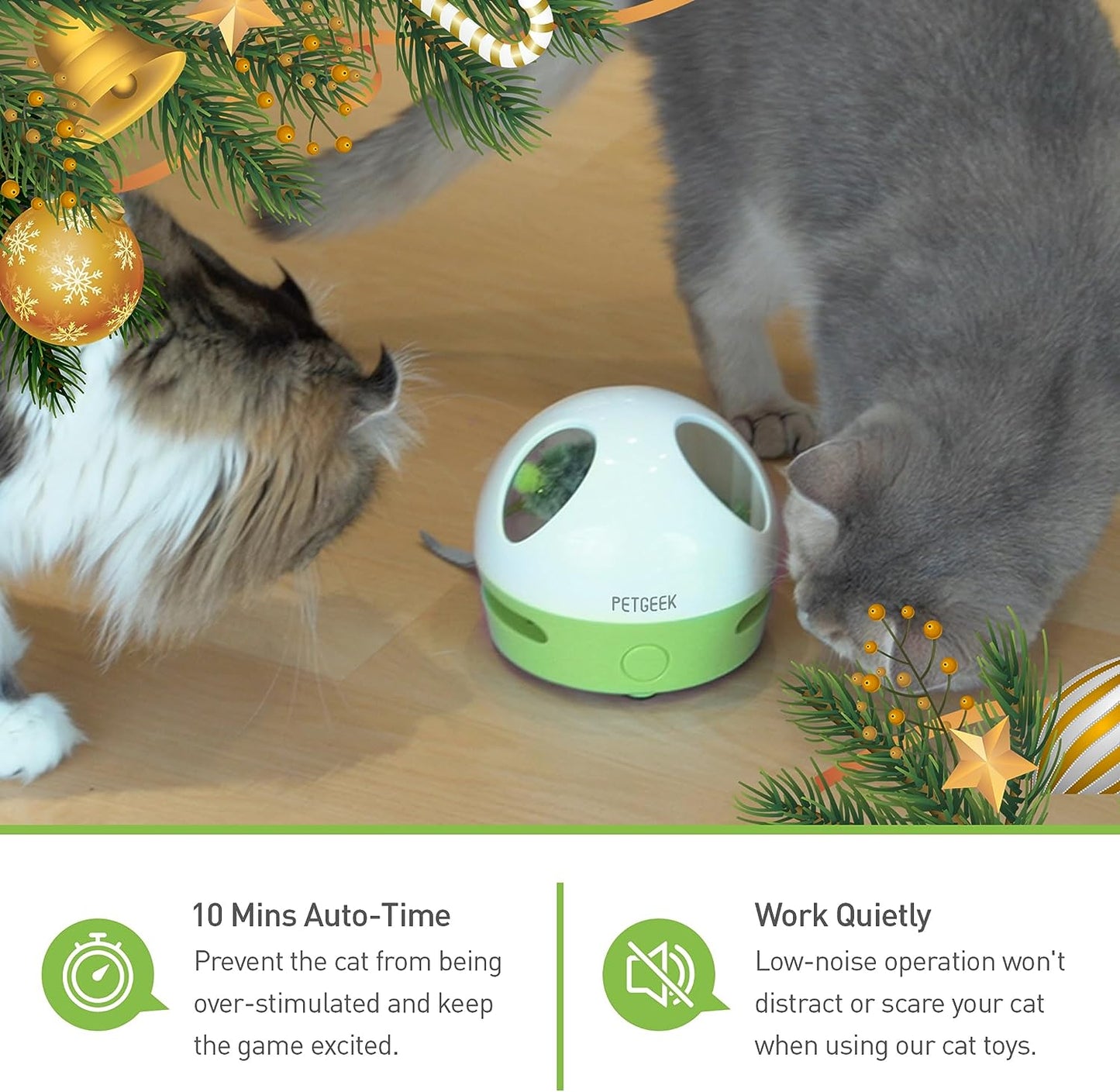 Zelpivo™ Hidey Mouse Interactive Cat Toy – Smart Automatic Play Toy