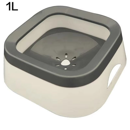 No-Spill Floating Pet Water Bowl – 1.5L for Dogs & Cats
