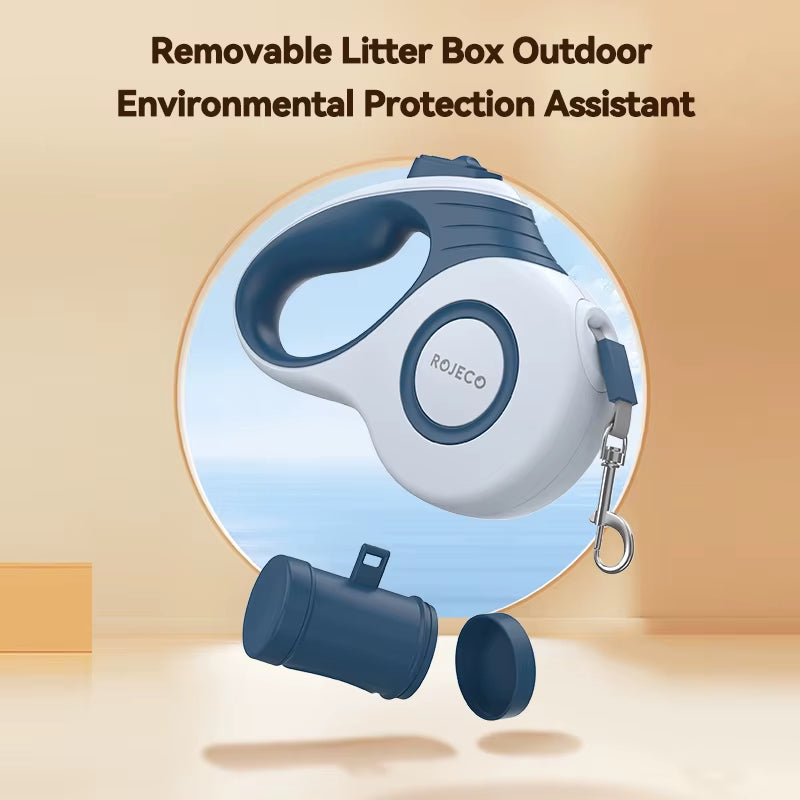 Automatic Retractable Dog Leash with 3M/5M Extendable Rope for Outdoor Activities - Ideal for Small Dogs and Cats