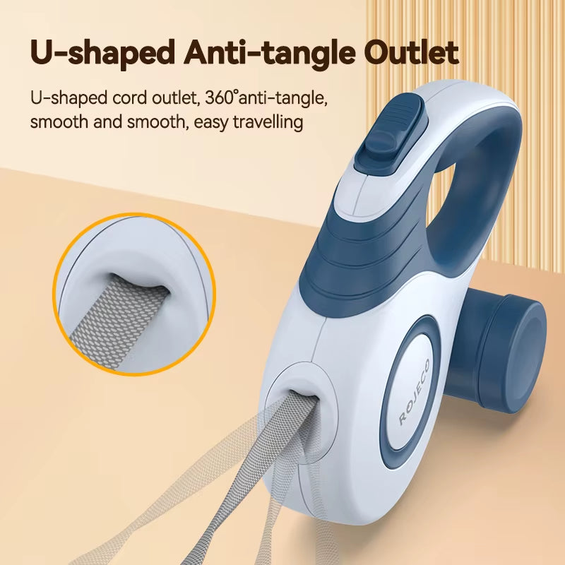 Automatic Retractable Dog Leash with 3M/5M Extendable Rope for Outdoor Activities - Ideal for Small Dogs and Cats