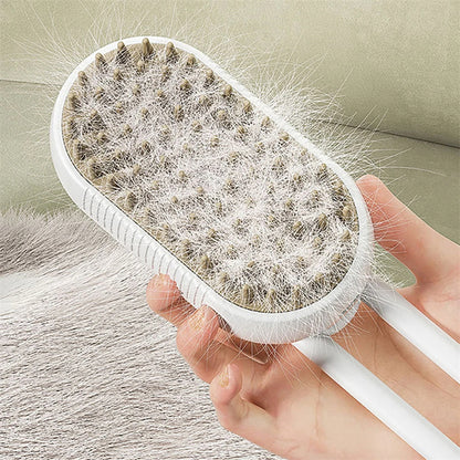 Zelpivo™ 3-in-1 Electric Steam Grooming Brush for Dogs & Cats