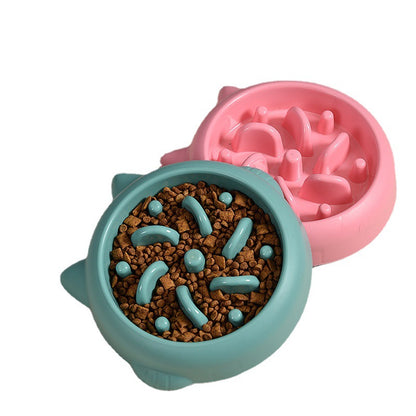 Zelpivo™ Slow Feeder Bowl – Healthy Eating for Dogs & Cats