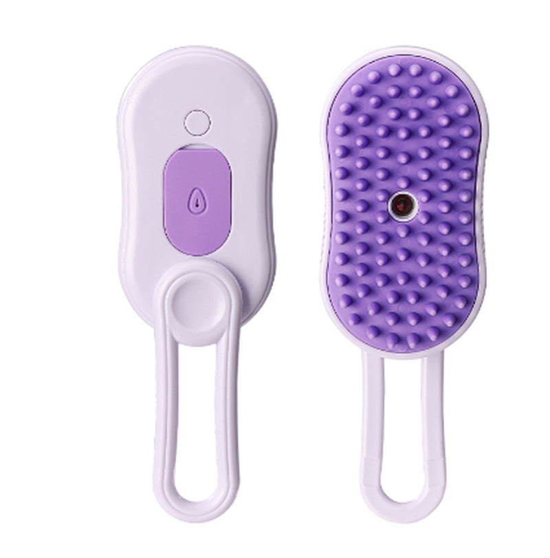 Zelpivo™ 3-in-1 Electric Steam Grooming Brush for Dogs & Cats