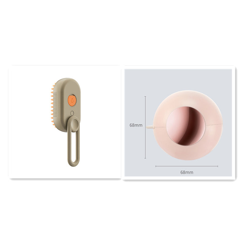 Zelpivo™ 3-in-1 Electric Steam Grooming Brush for Dogs & Cats