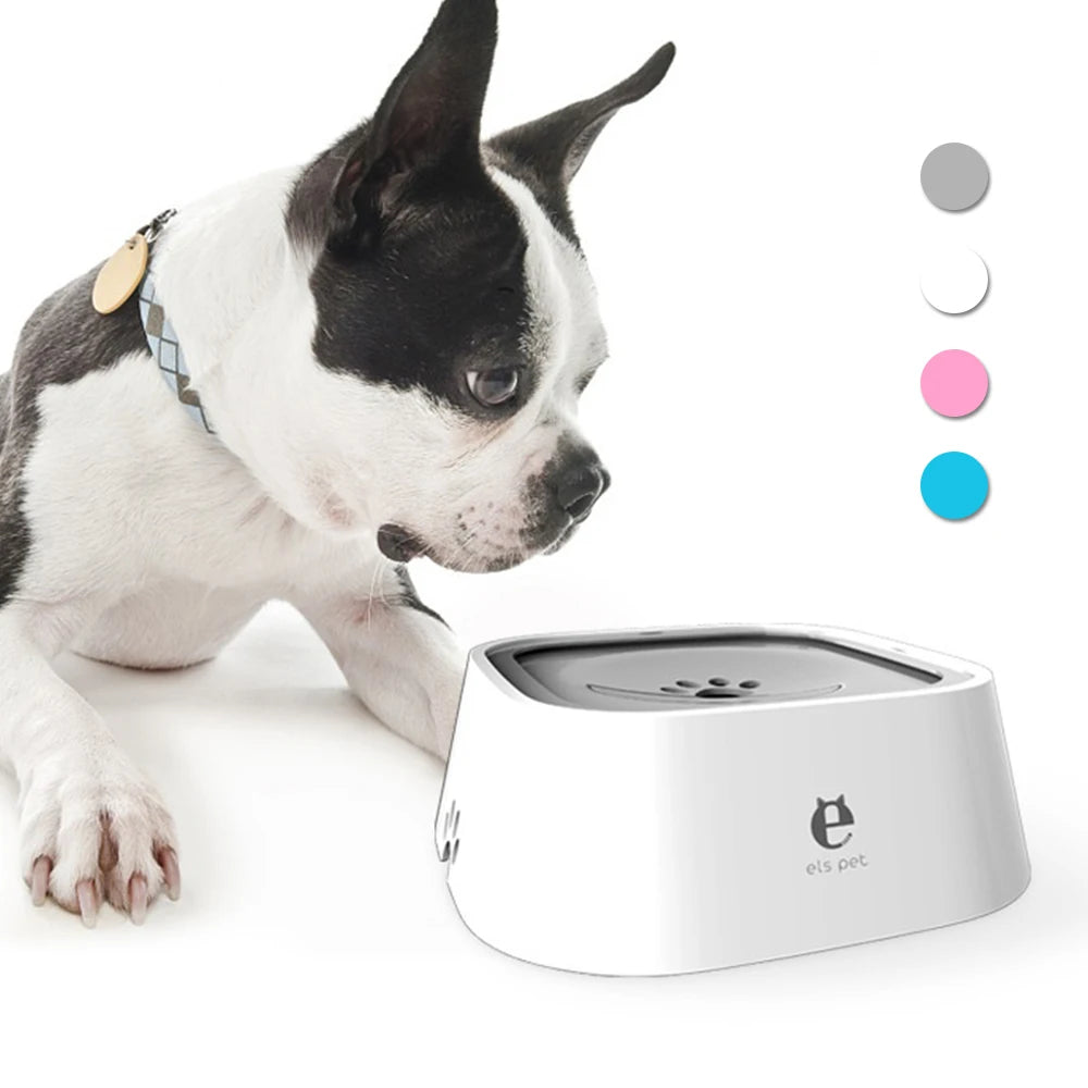 No-Spill Floating Pet Water Bowl – 1.5L for Dogs & Cats