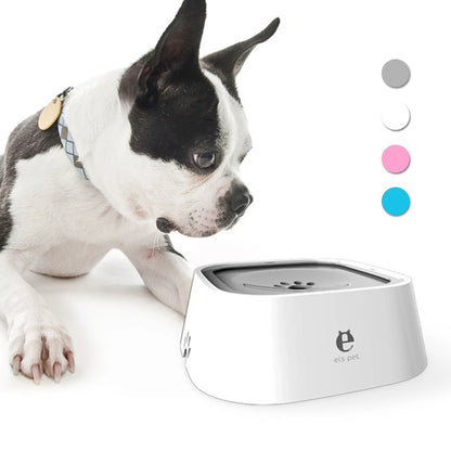 No-Spill Floating Pet Water Bowl – 1.5L for Dogs & Cats