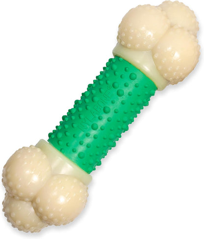 Power Chew Double Action Barbell Bone Dog Chew Toy - X-Large | Durable Chew Toy for Large Breeds 50+ lbs, Features Teeth-Cleaning Textures, Long-Lasting, Reduces Destructive Chewing