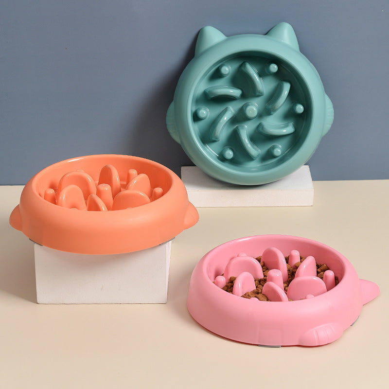 Zelpivo™ Slow Feeder Bowl – Healthy Eating for Dogs & Cats