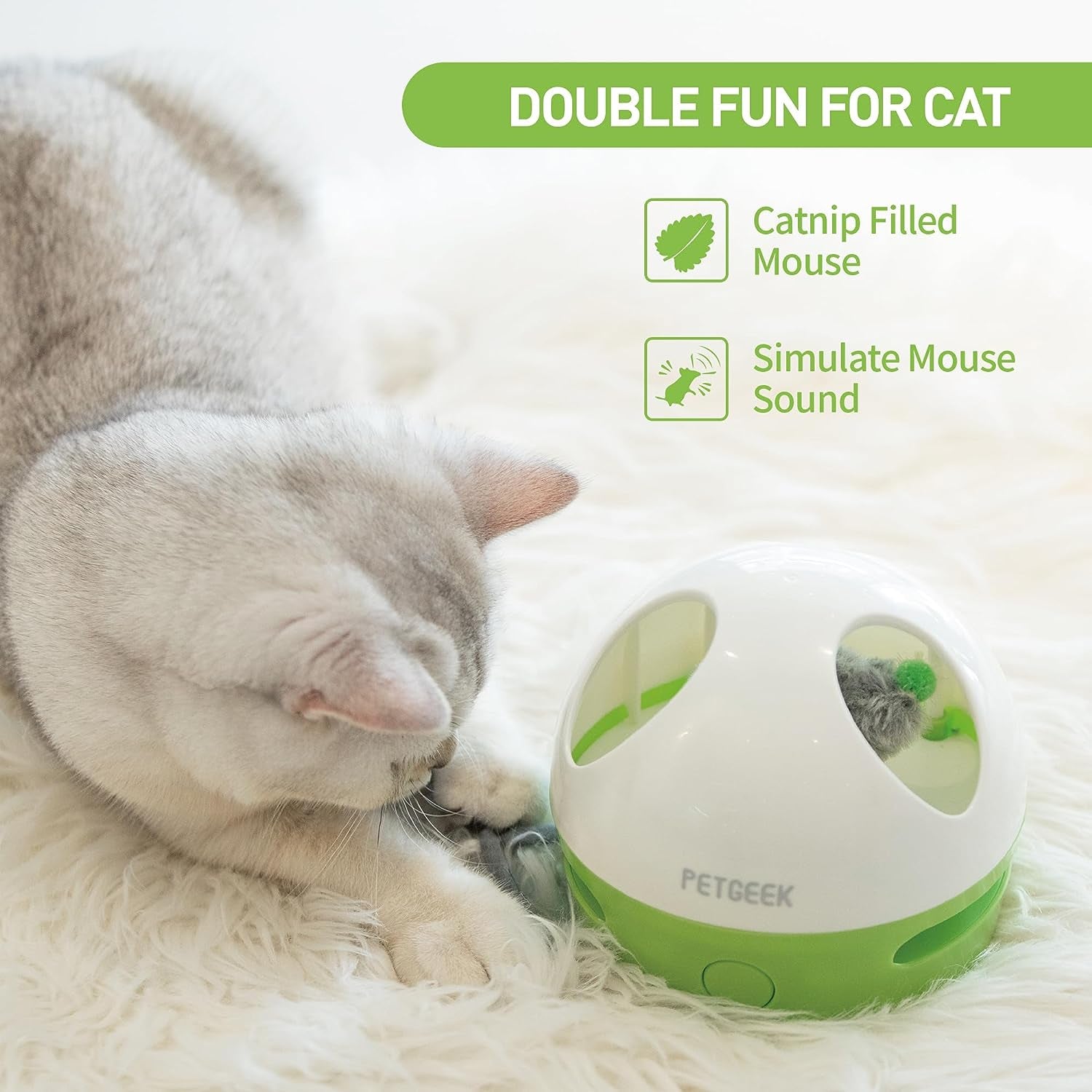 Zelpivo™ Hidey Mouse Interactive Cat Toy – Smart Automatic Play Toy